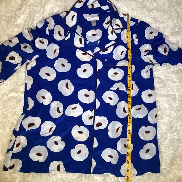 Olivia Palermo Chelsea28 silk  blouse size small - Picture 10 of 12